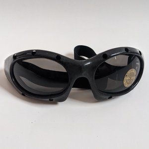 Vintage Biker Wrap elastic strap & w/ foam goggles